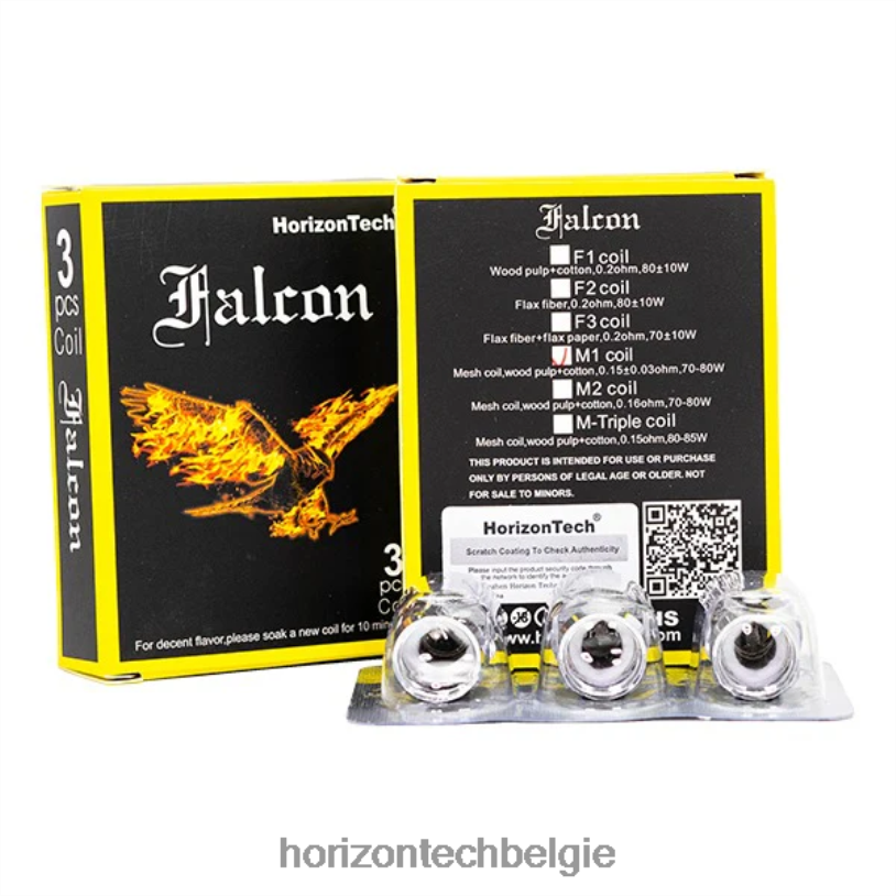 Horizontech Brussel - HorizonTech Falcon spoelen (3-pack) 2684P162 m1 mesh-spoel 0,15 ohm
