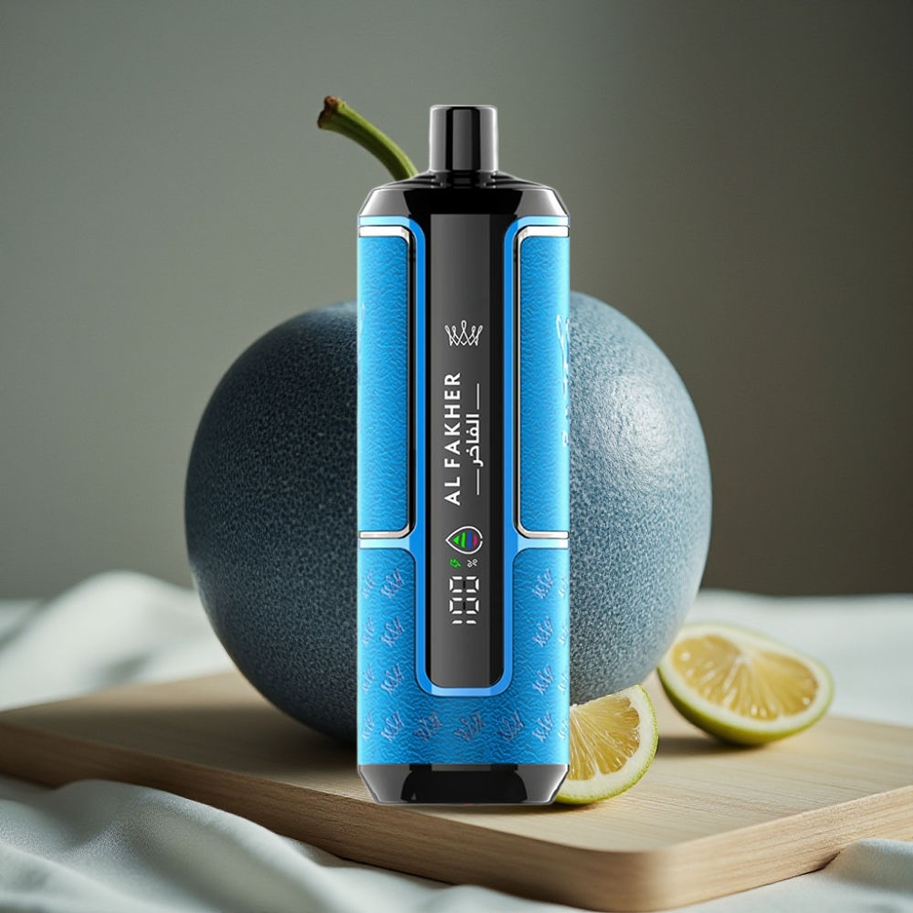 Al Fakher Crown Bar 15K Hypermax Wegwerp Vape Kit Blauwe Oceaan 22ml 600mAh Type-C