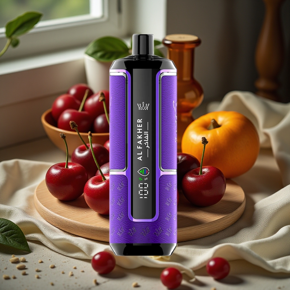Al Fakher Crown Bar 15K Hypermax Wegwerp Vape Kit Kersenfeest 22ml 600mAh Type-C DTL 6mg/ml