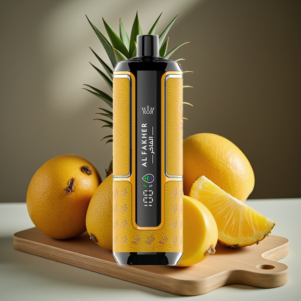Al Fakher Crown Bar 15K Hypermax Wegwerp Vape Kit Mango Ananas 22ml 600mAh Type-C DTL 6mg/ml