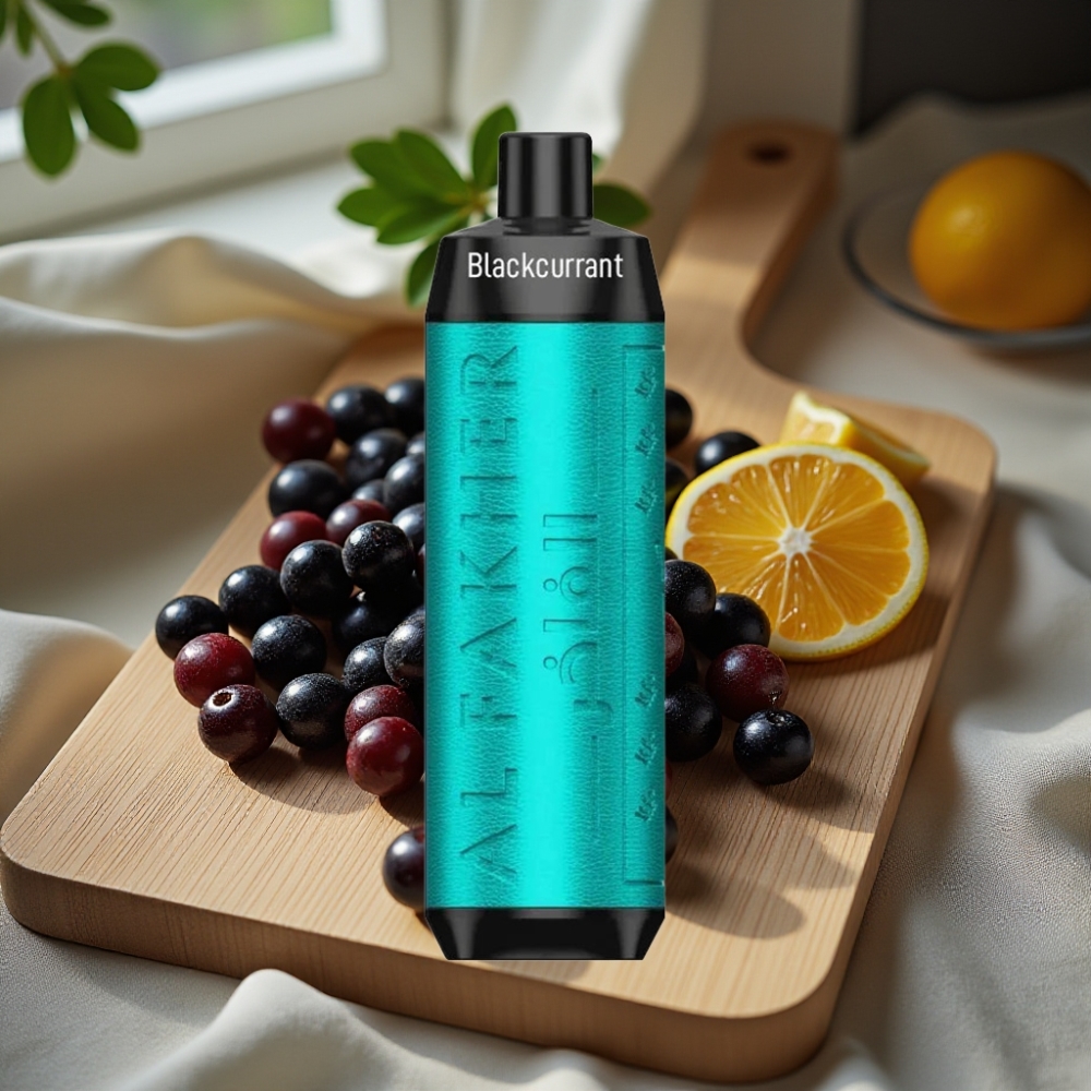 Al Fakher Crown Bar 8000 Crystal 600mAh 18ml Zwarte Bes IJs Disposable Vape