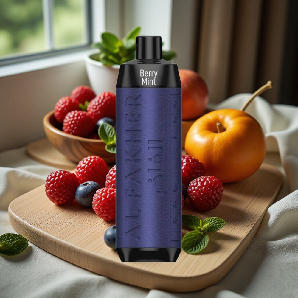Al Fakher Crown Bar 8000 Crystal Disposable Vape 18ml 5mg Bes Munt