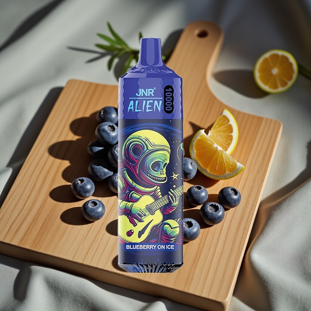 JNR Alien 10000 Puffs Disposable Vape Bosbes Op IJs 850mAh 20ml Type-C RGB