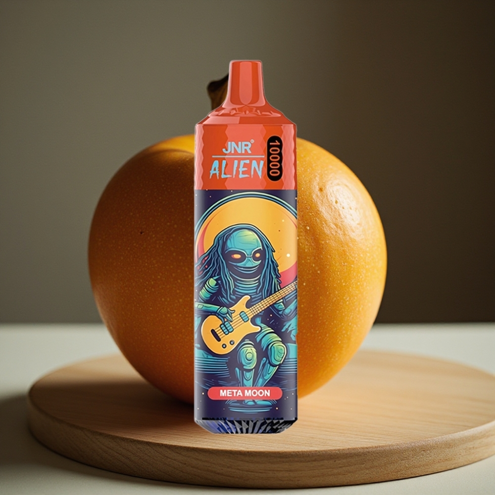 JNR Alien 10000 Puffs Disposable Vape Meta Maan 850mAh 20ml Type-C RGB Licht