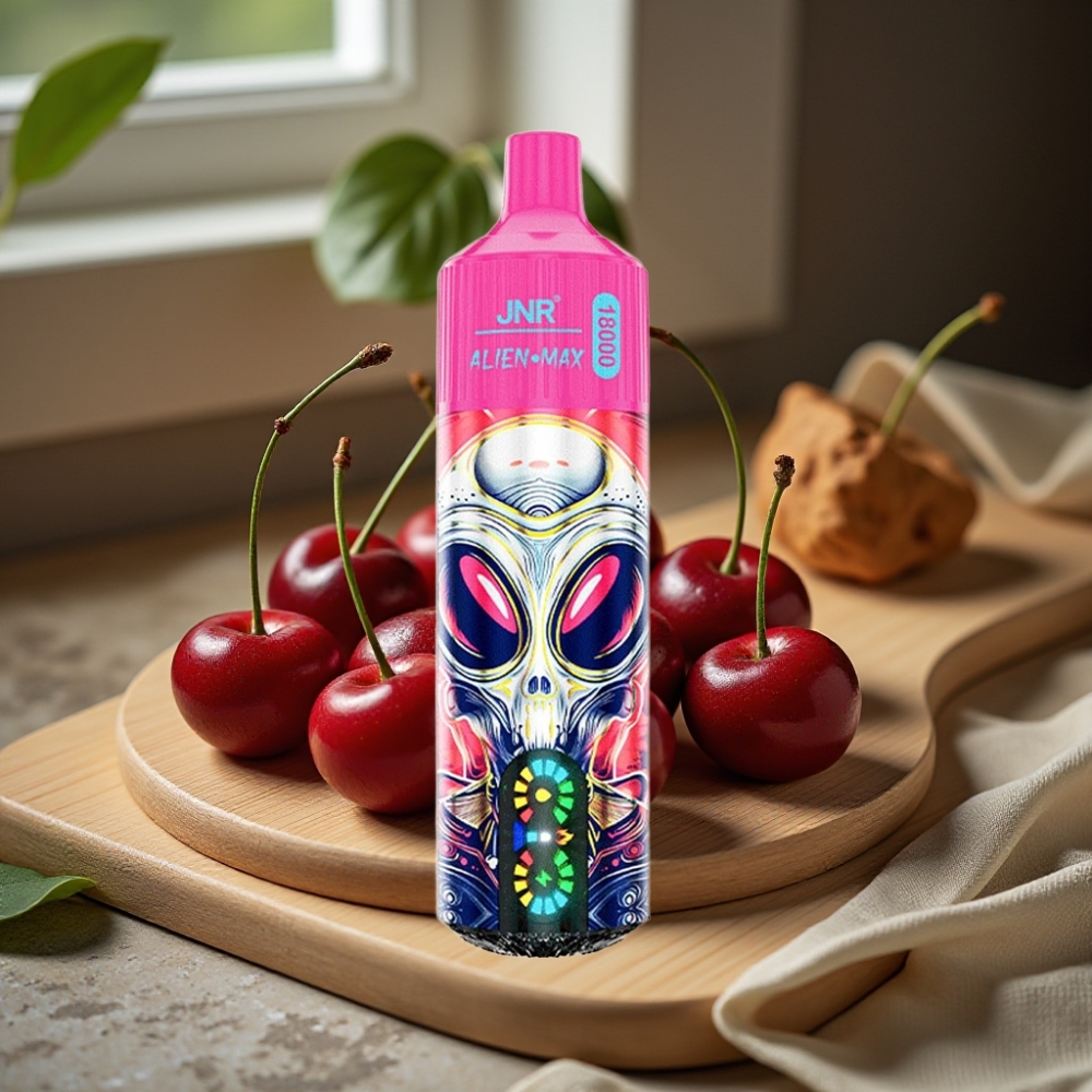 JNR Alien Max 18000 Puffs Disposable Vape Kers Bes Smart LED Display Dual Mesh Coil Type-C 28ml