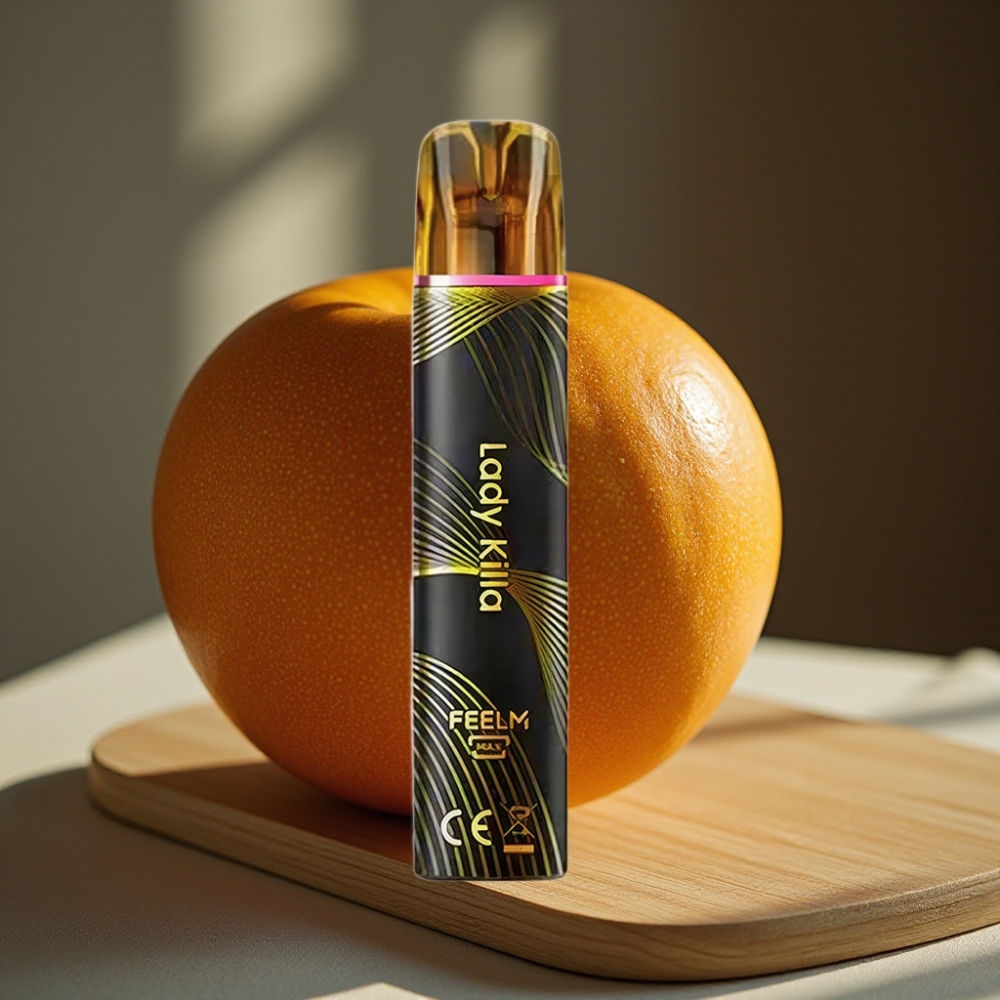 JNR Black&Golden 800 Puffs Disposable Vape Dame Doder 550mAh 2ml TPD 2% Nicotine
