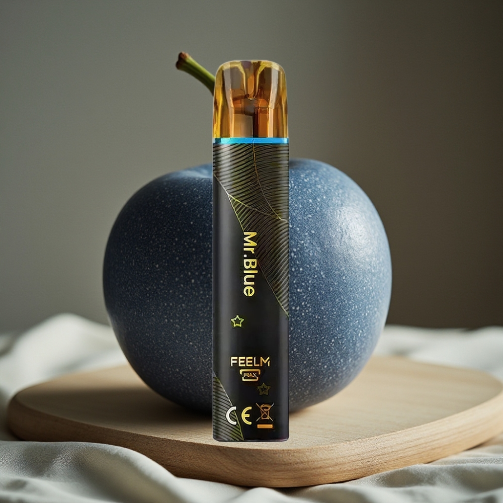 JNR Black&Golden 800 Puffs Disposable Vape Meneer Blauw 550mAh 2ml TPD 2%
