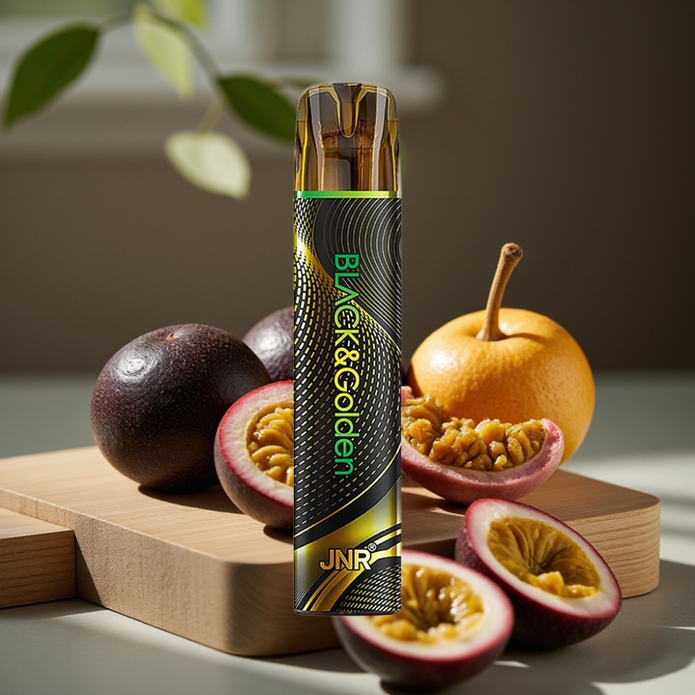 JNR Black&Golden 800 Puffs Wegwerp Vape Passie Monster 550mAh 2ml TPD 2% Nicotine
