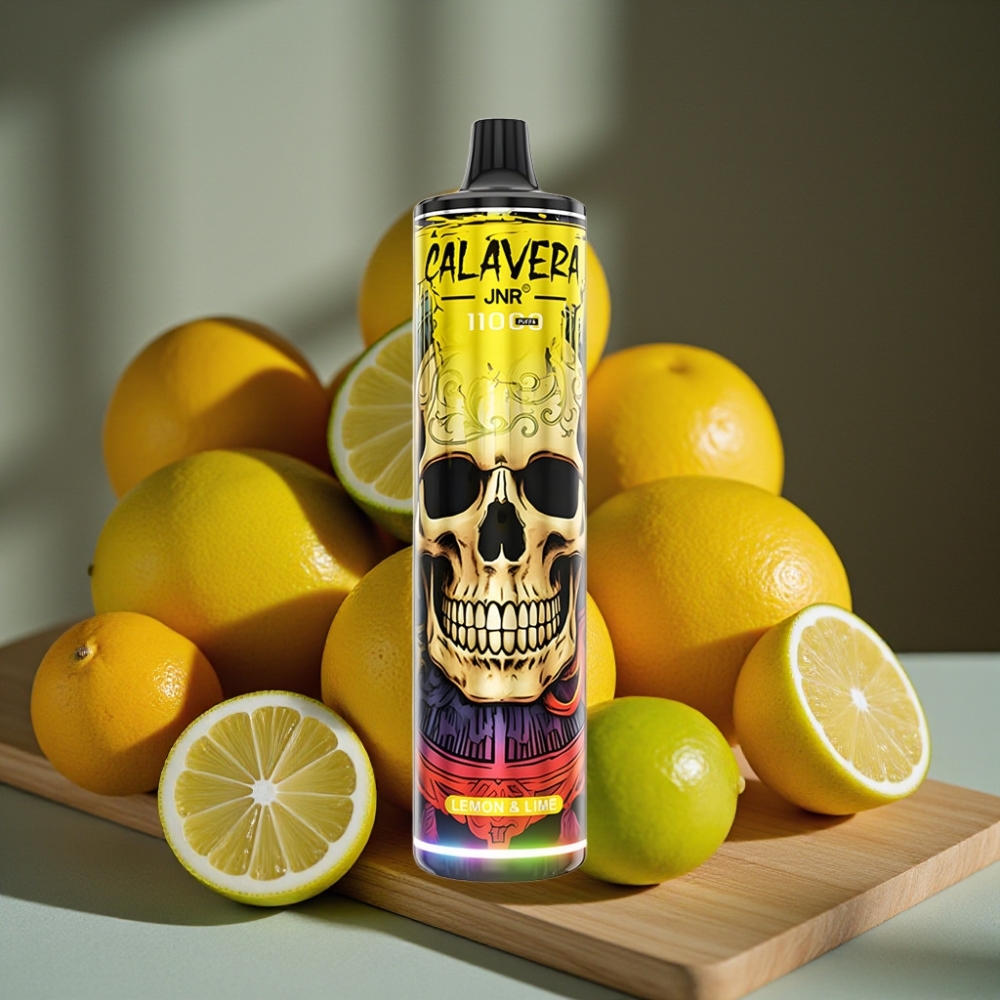 JNR Calavera 11000 Puffs Disposable Vape Citroen & Limoen Type-C 850mAh 21ml 1.0ohm
