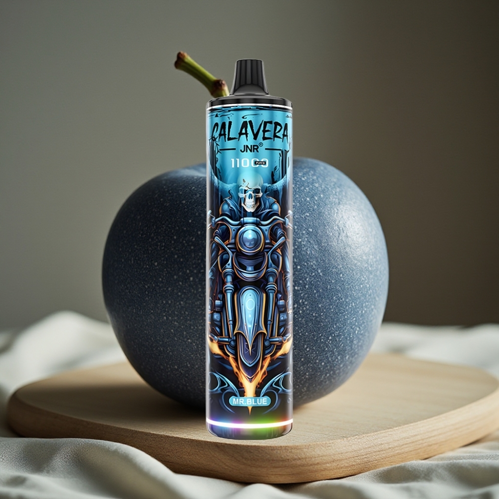 JNR Calavera 11000 Puffs Disposable Vape Meneer Blauw Type-C 850mAh 21ml 1.0ohm Mesh