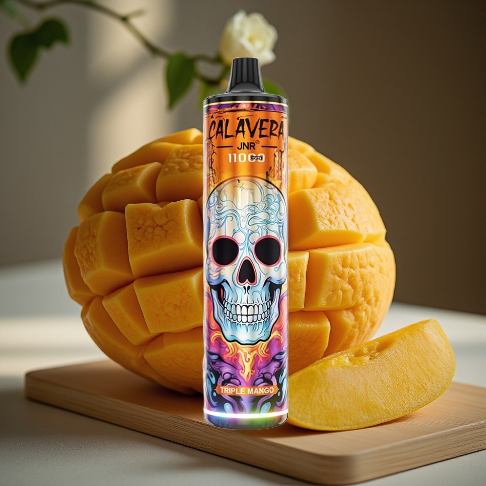 JNR Calavera 11000 Puffs Disposable Vape Triple Mango Type-C 850mAh 21ml 1.0ohm