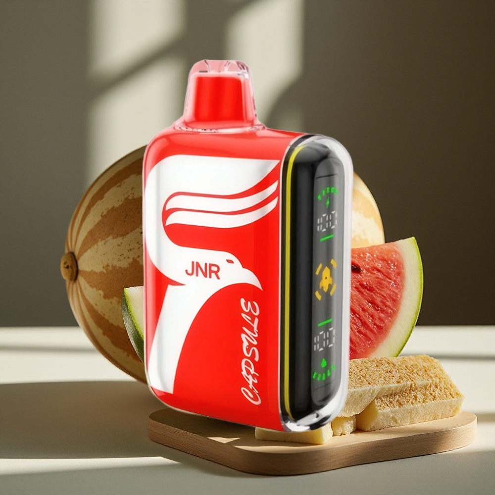 JNR Capsule 15000 Puffs Disposable Vape Watermeloen IJs 850mAh 20ml Dual Mesh Coil