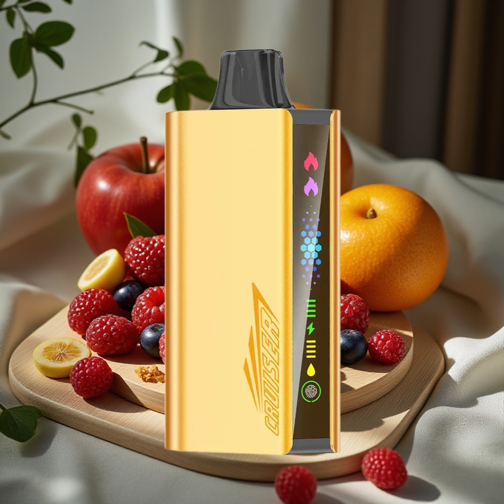 JNR Cruiser 12000 Puffs Opladen Niet Nodig Wegwerp Vape Mixed Bes Dual Mesh Coil Animation Scherm