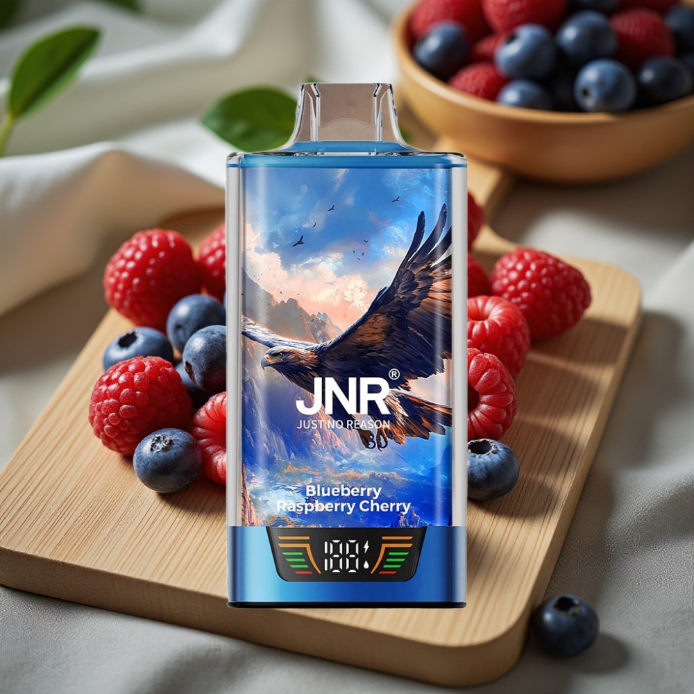 JNR Falcon Pro 28000 Disposable Vape Blauwe Bes Framboos Kers 30ml 950mAh 5% Nicotine