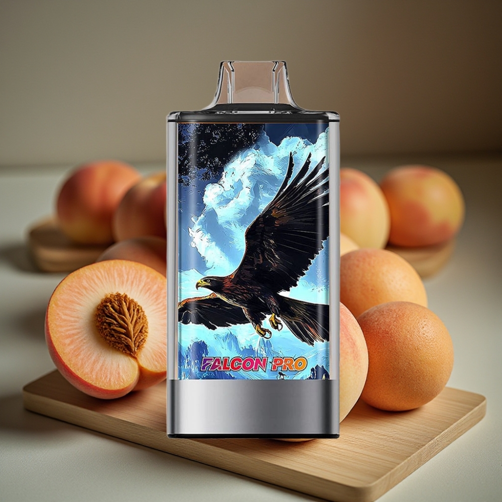 JNR Falcon Pro 28000 Disposable Vape Witpere Razz 30ml 950mAh 5% Nicotine Smart Display Dual Mesh USB-C MTL