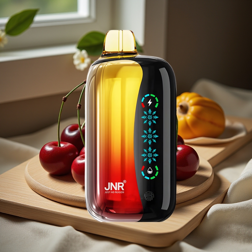 JNR Flex Ice 21000 Puffs Disposable Vape Kers Cola Ijs Aanpasbaar Aanraakscherm 26ml Dual Mesh Type-C