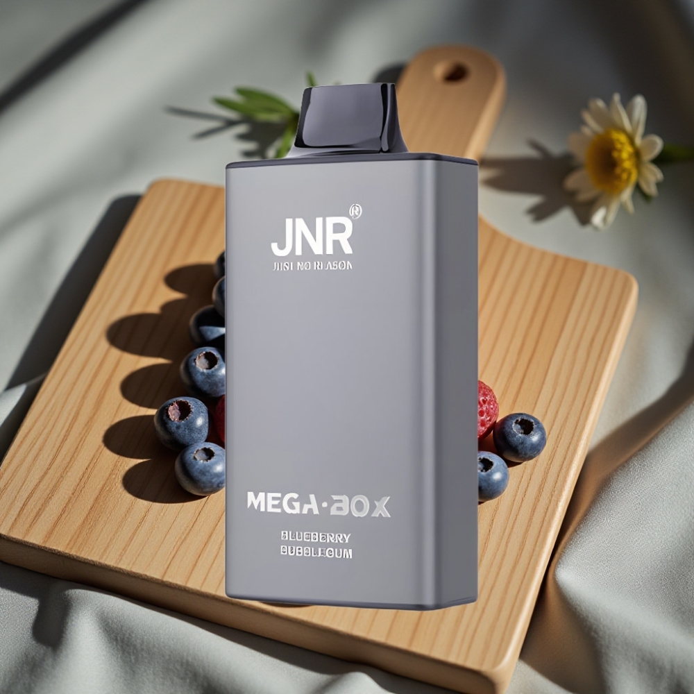 JNR Mega Box 25000 Puffs Wegwerp Vape Blauwe Bes Bubblegum 30ml 850mAh Dual Mesh