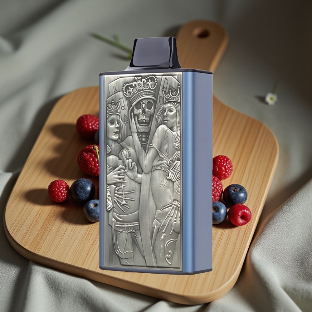 JNR Mega Box 25000 Puffs Wegwerp Vape Blauwe Framboos Kers 30ml 850mAh Dual Mesh Coil Type-C