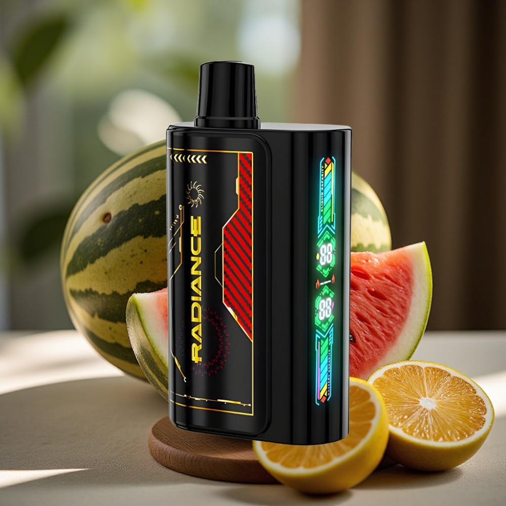 JNR Radiance 31000 Puffs 28ml Dual Mesh Coil Disposable Vape WATERMELON ICE (Watermeloen IJs)