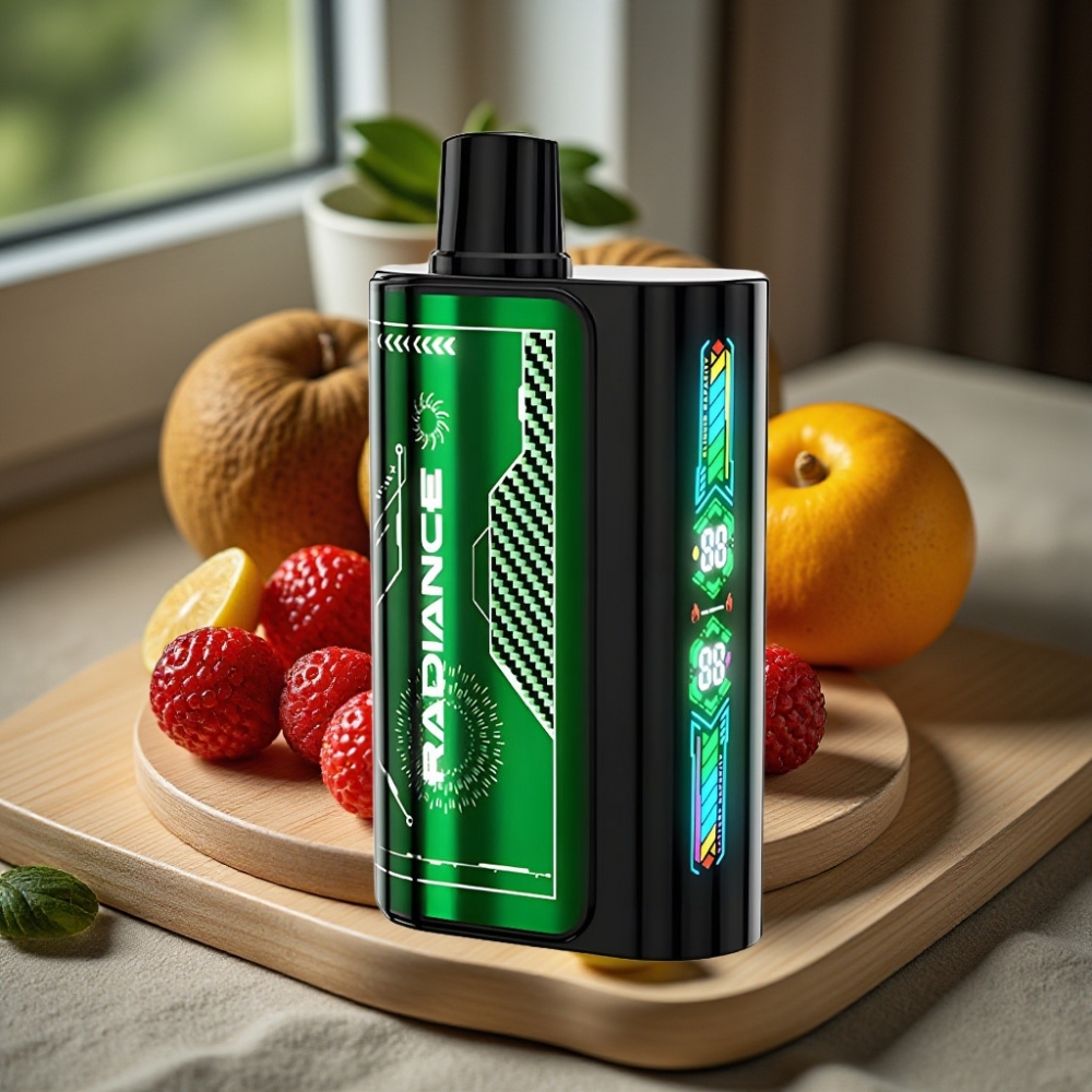 JNR Radiance 31000 Puffs Disposable Vape 28ml Dual Mesh Aardbei Kiwi
