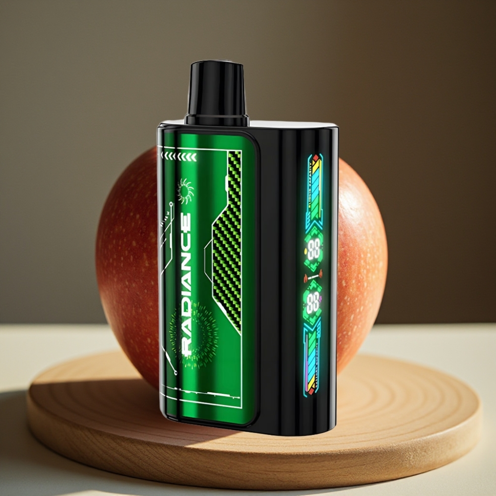 JNR Radiance 31000 Puffs Disposable Vape DUBBELE APPEL 28ml Dual Mesh 950mAh Type-C 2% Nicotine