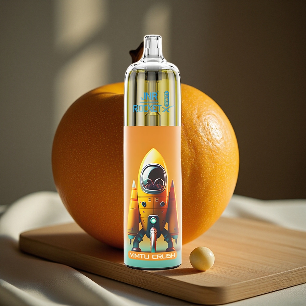 JNR Rocket-X 12400 Puffs Wegwerp Vape met Aanpasbare Luchtstroom, RGB Verlichting, Vimtu Crush