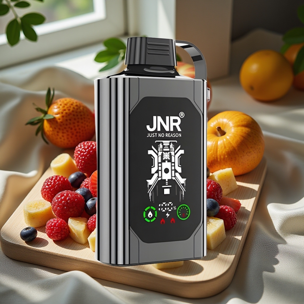 JNR Shisha Hookah Box 20500 Puffs Disposable Vape Gemengde Bes IJs HD Display 1000mAh Type-C Dual Mesh Coil 25ml 0/2/5%