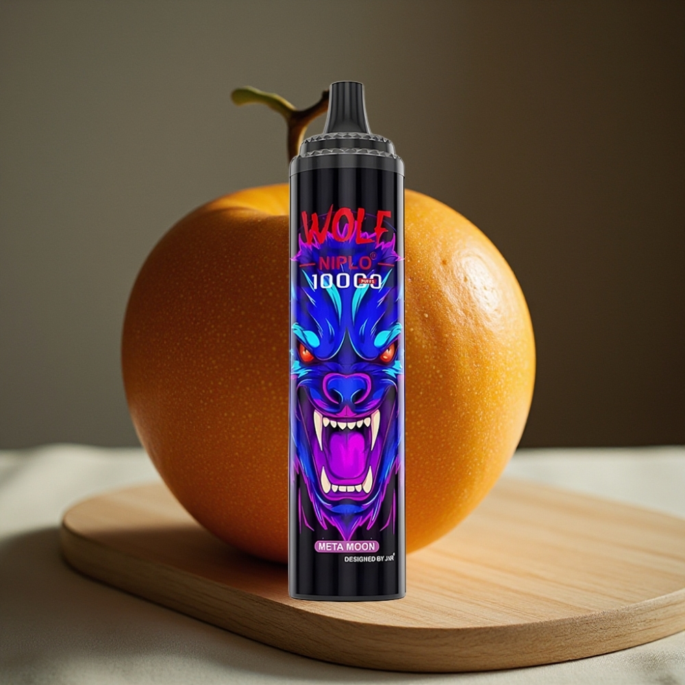 JNR Wolf Niplo 10000 Puffs Disposable Vape Meteoor 1.0 Ohm Mesh Coil 650mAh 20ml Type-C