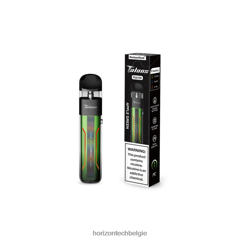 Horizon Tech Vape - HorizonTech Talons pod-systeem 2684P197 appel groen
