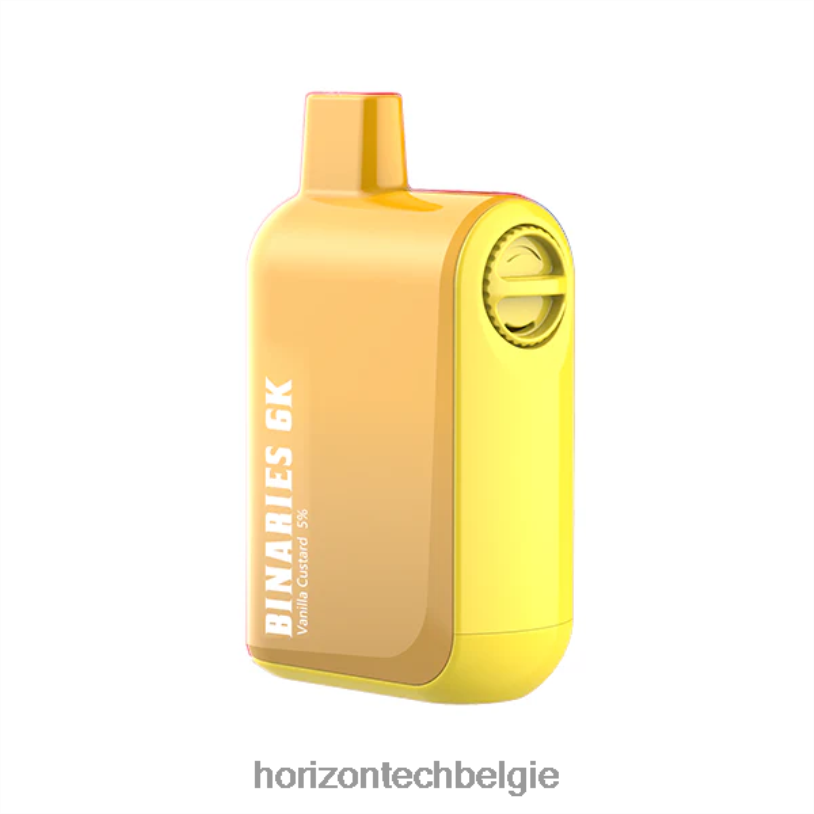 Horizon Tech Vape - HorizonTech Binaries Cabin wegwerp 15 ml 2684P45 vanille custard