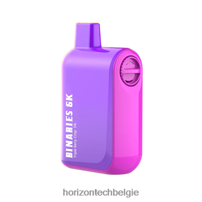 Horizontech Disposable Vape - HorizonTech Binaries Cabin wegwerp 15 ml 2684P44 drievoudige bessenkrokant