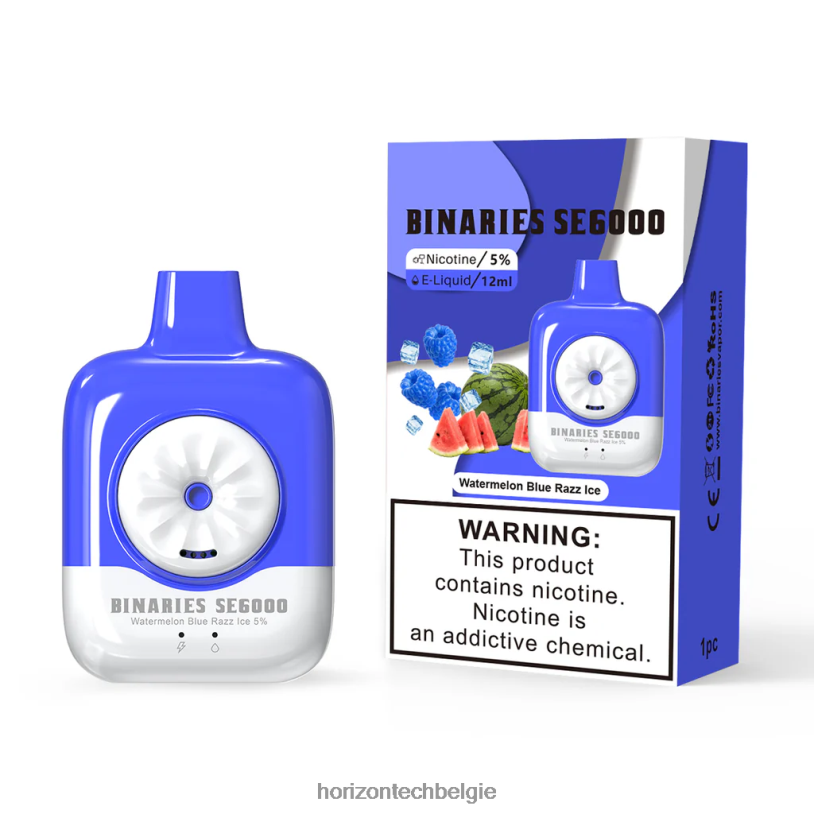 watermeloen blauw razz ijs