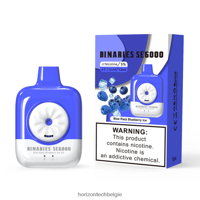 blauw razz bosbessenijs
