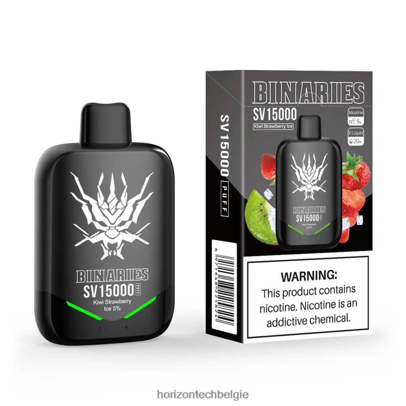 Horizontech Vape - HorizonTech Binaries Cabin wegwerp sv 2684P89 Kiwi-aardbei-ijs